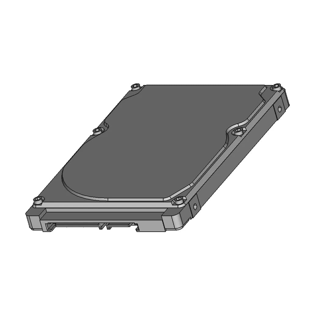 2 5 Inch Hdd Sata 1 | Industrial CAD Design_60_30_degree_snapshot