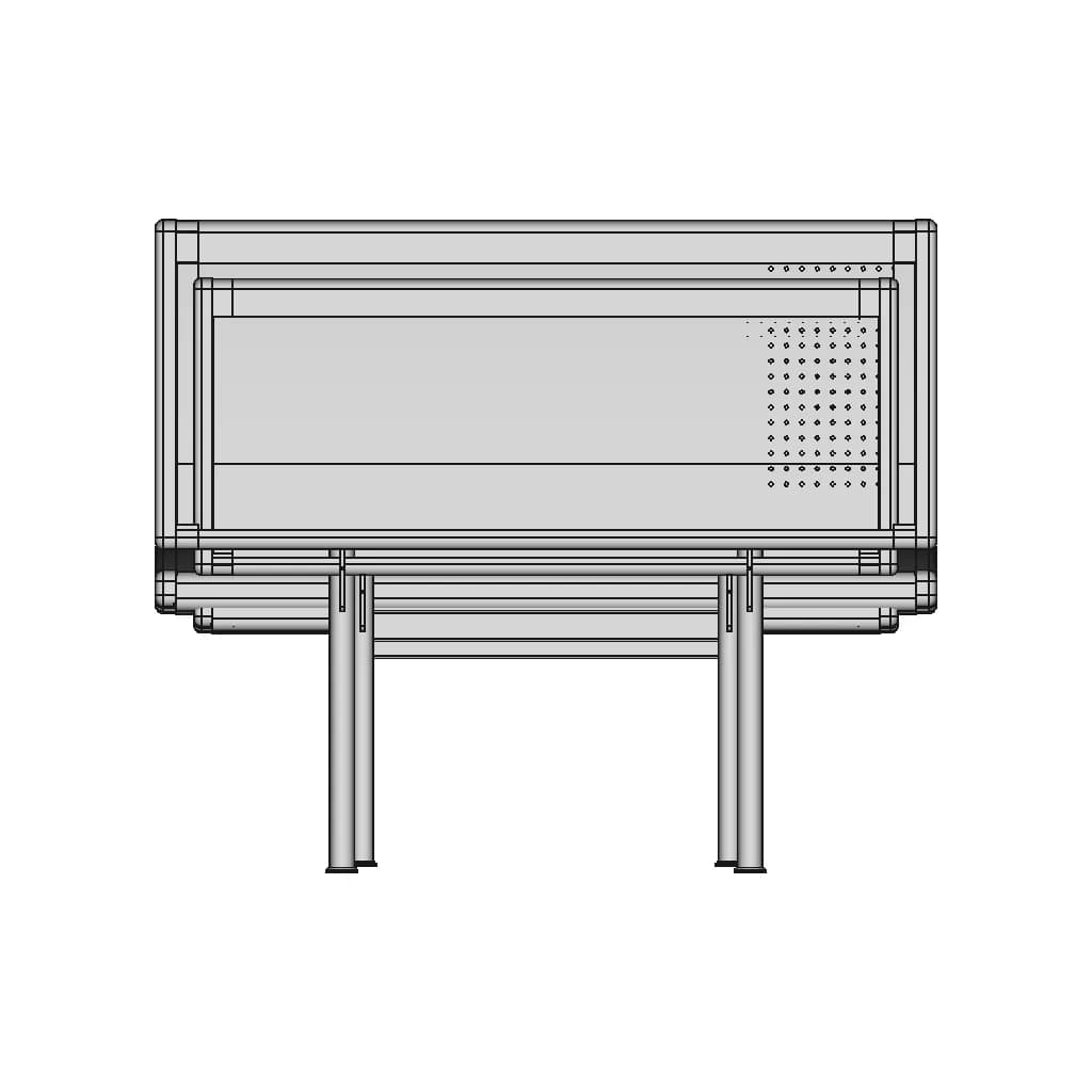 Outdoor Steel Chair 1 | Industrial CAD Design_0_270_degree_snapshot