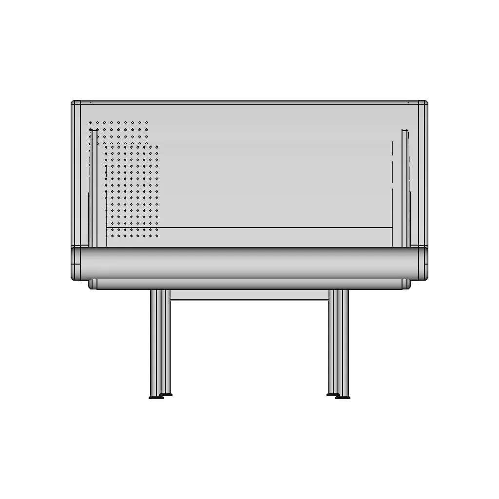 Outdoor Steel Chair 1 | Industrial CAD Design_0_90_degree_snapshot