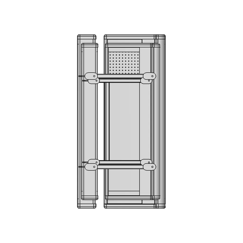 Outdoor Steel Chair 1 | Industrial CAD Design_90_0_degree_snapshot