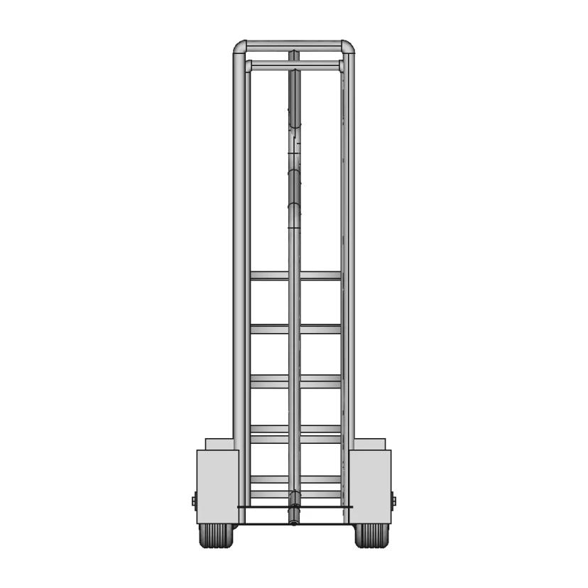 Two Wheel Hand Truck 1 | Industrial CAD Design