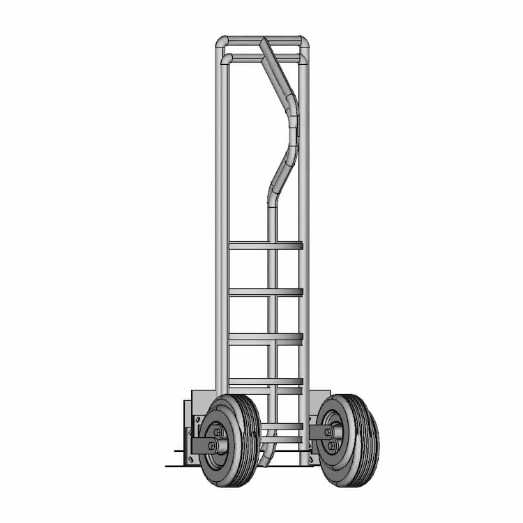 Two Wheel Hand Truck 1 | Industrial CAD Design