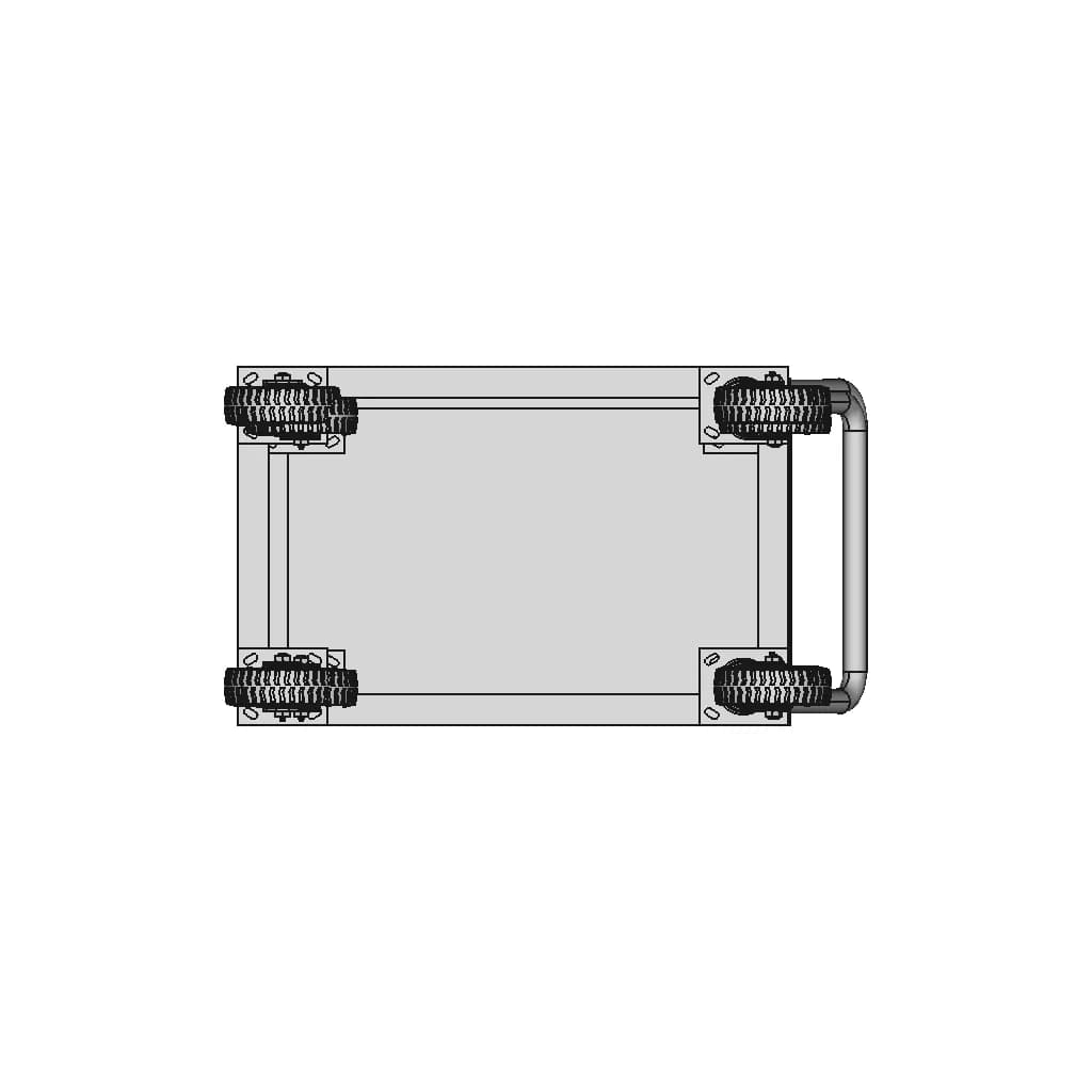 Four Wheel Hand Truck 1 | Industrial CAD Design_90_0_degree_snapshot