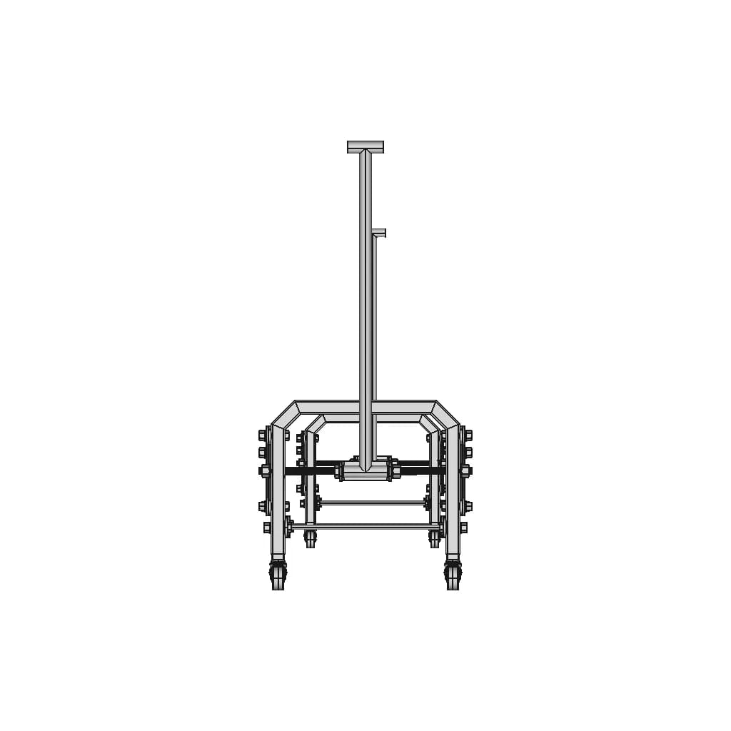 Katlanir Cekme Vagon Folding Pull Wagon 1 | Industrial CAD Design_0_0_degree_snapshot