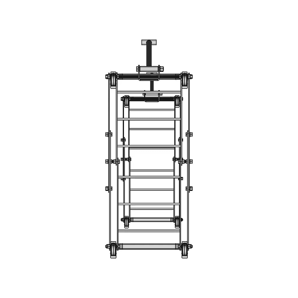 Katlanir Cekme Vagon Folding Pull Wagon 1 | Industrial CAD Design_90_0_degree_snapshot