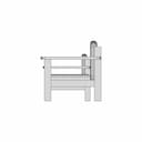 Wooden Elegance Modern Sofa Design 1 | Industrial CAD Design_0_90_degree_snapshot