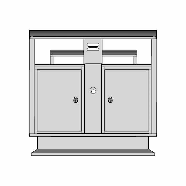 Urban Public Garbage Bins 1 | Industrial CAD Design