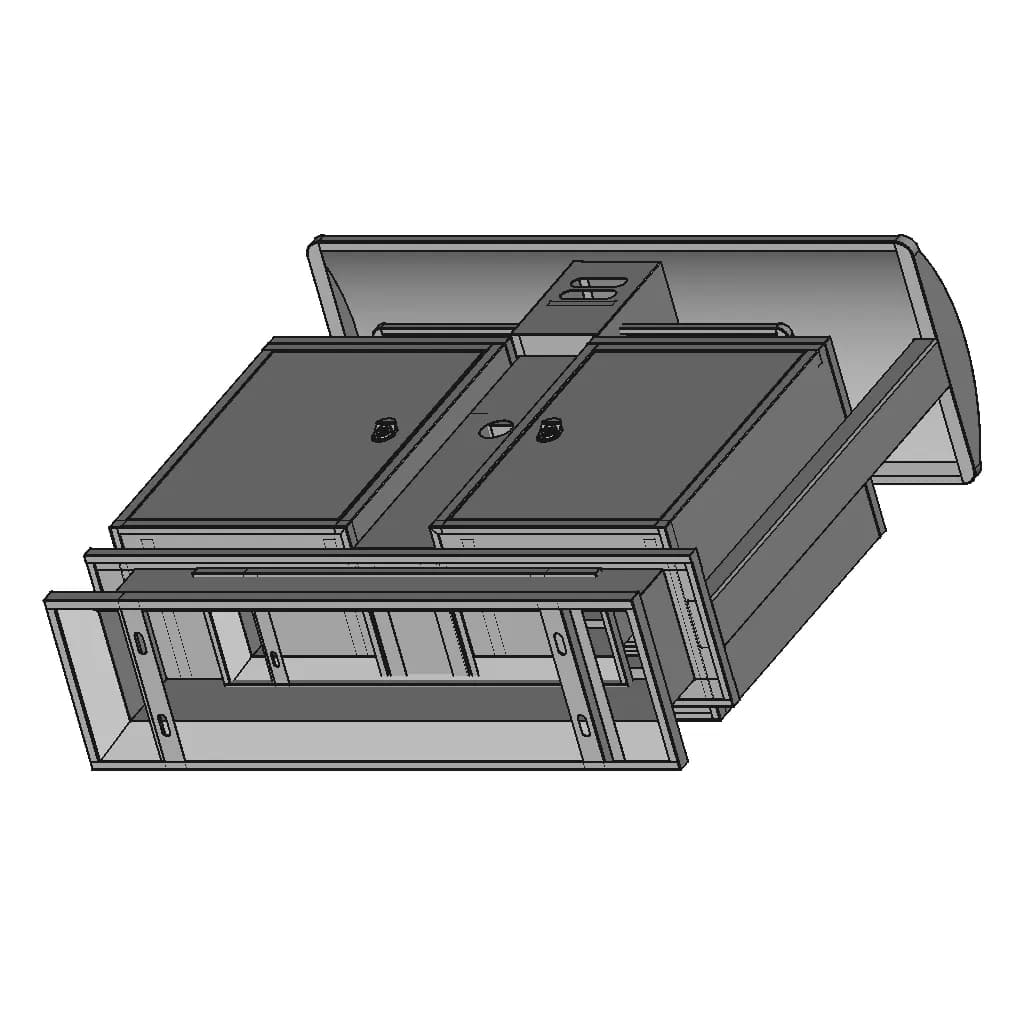 Urban Public Garbage Bins 1 | Industrial CAD Design_60_30_degree_snapshot