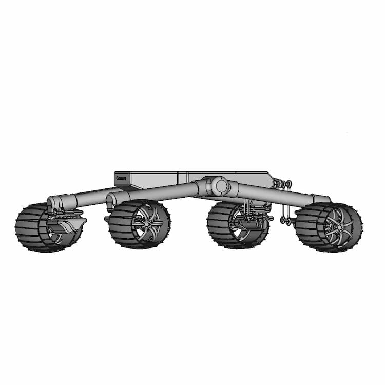 Mars Rover Prototype 3 | Industrial CAD Design