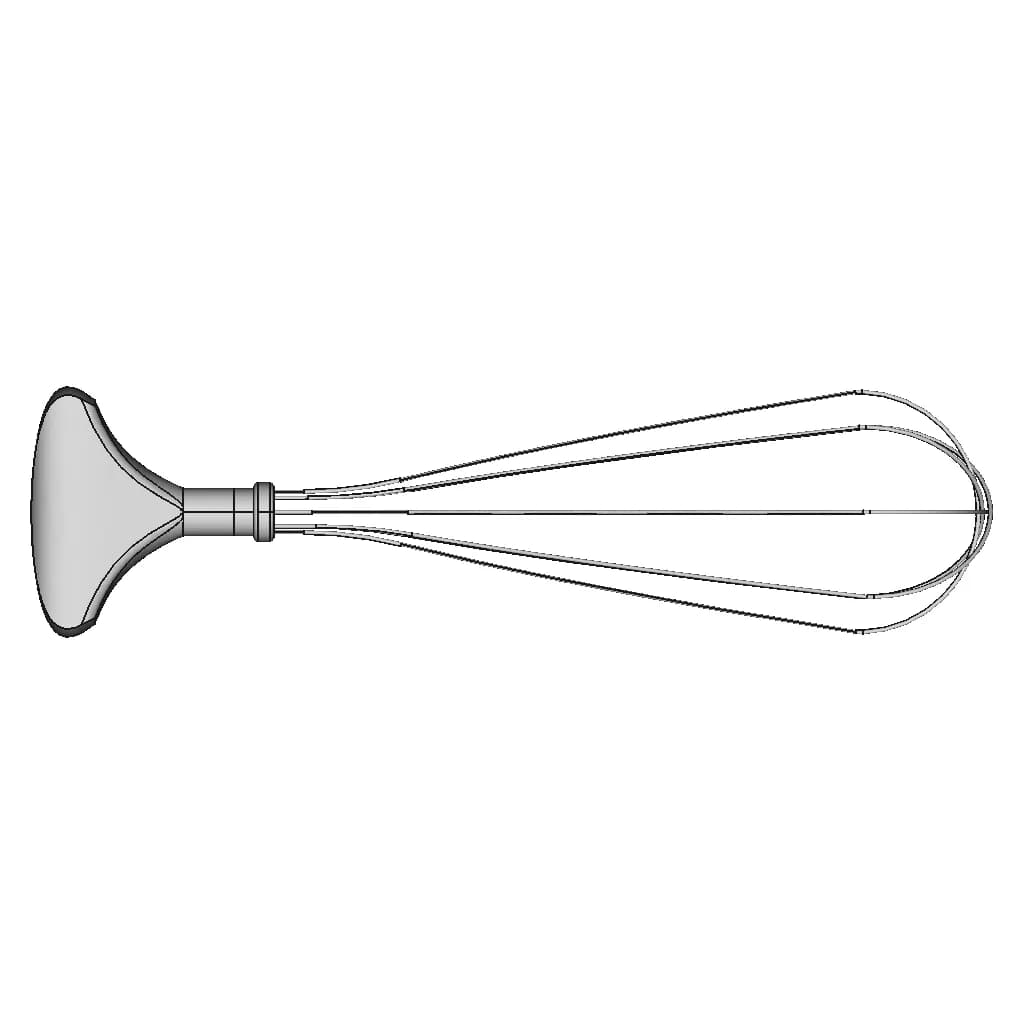 Hand Whisker New And Generic Handles 1 | Industrial CAD Design_0_270_degree_snapshot