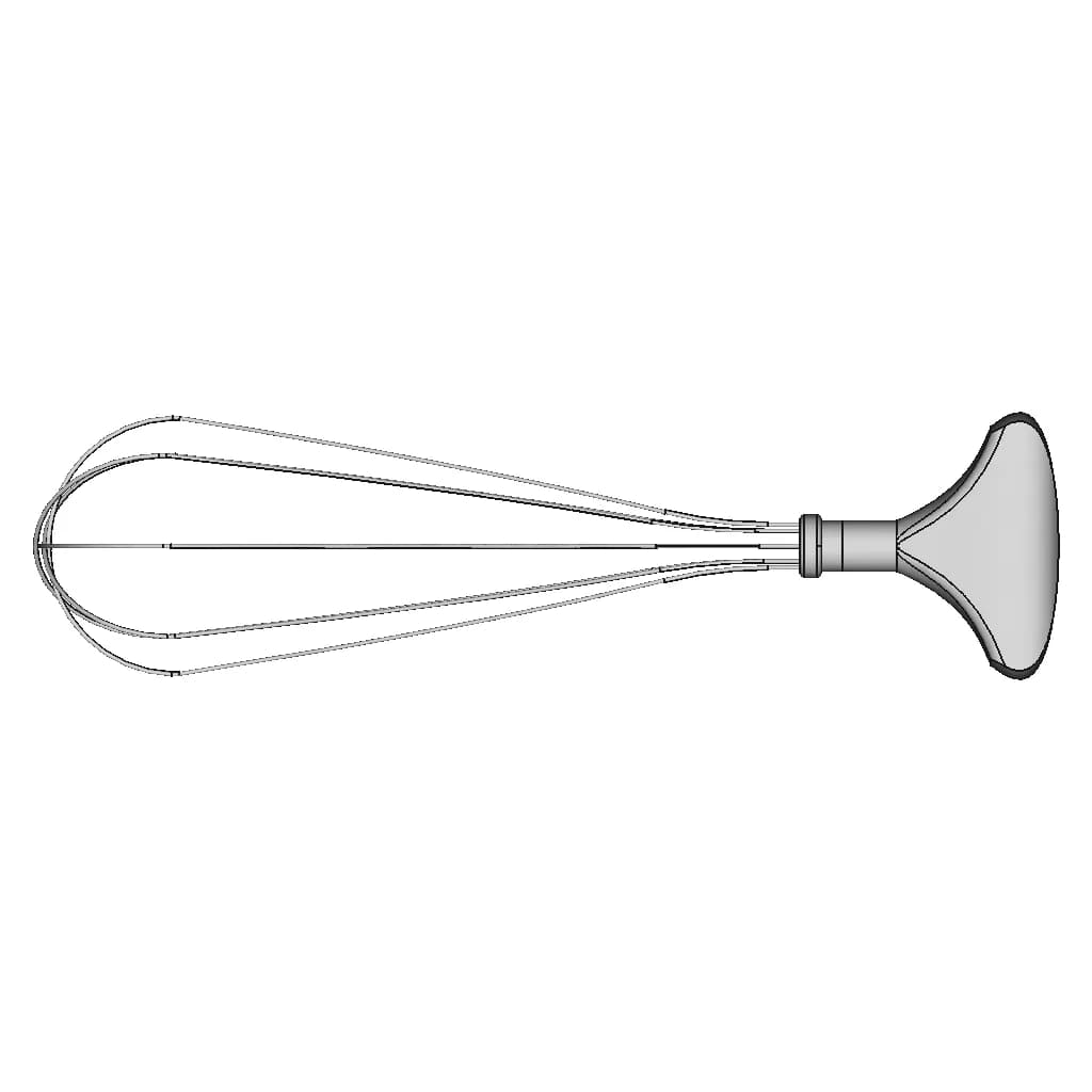 Hand Whisker New And Generic Handles 1 | Industrial CAD Design_0_90_degree_snapshot