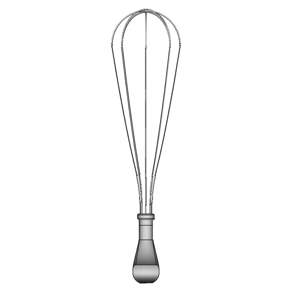Hand Whisker New And Generic Handles 1 | Industrial CAD Design_90_0_degree_snapshot