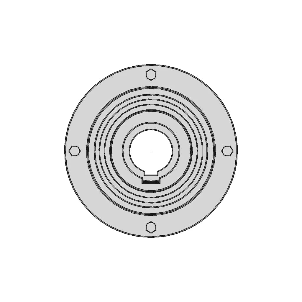 Gear Coupling 2500Nm D 60Mm 1 | CAD Model for Energy Systems_0_270_degree_snapshot