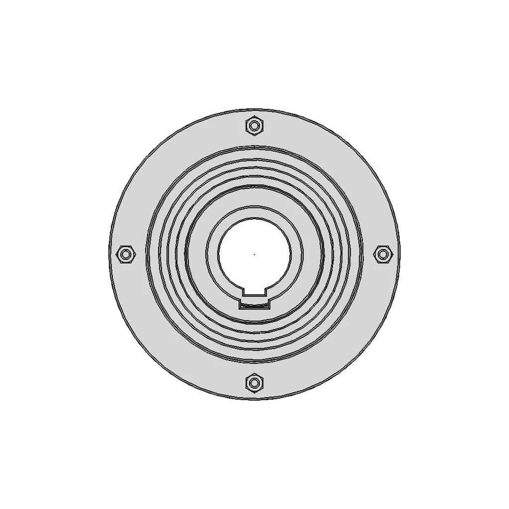 Gear Coupling 2500Nm D 60Mm 1 | CAD Model for Energy Systems_0_90_degree_snapshot