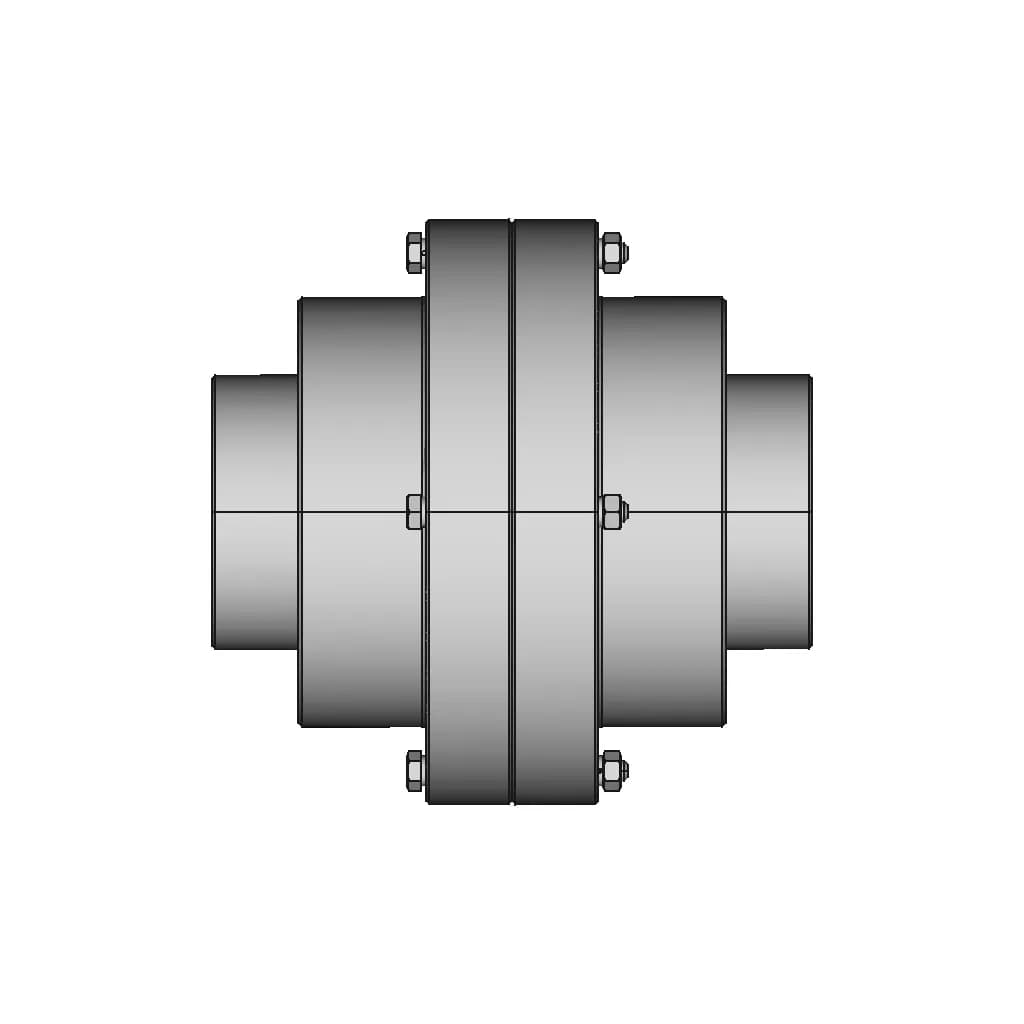 Gear Coupling 2500Nm D 60Mm 1 | CAD Model for Energy Systems_270_0_degree_snapshot
