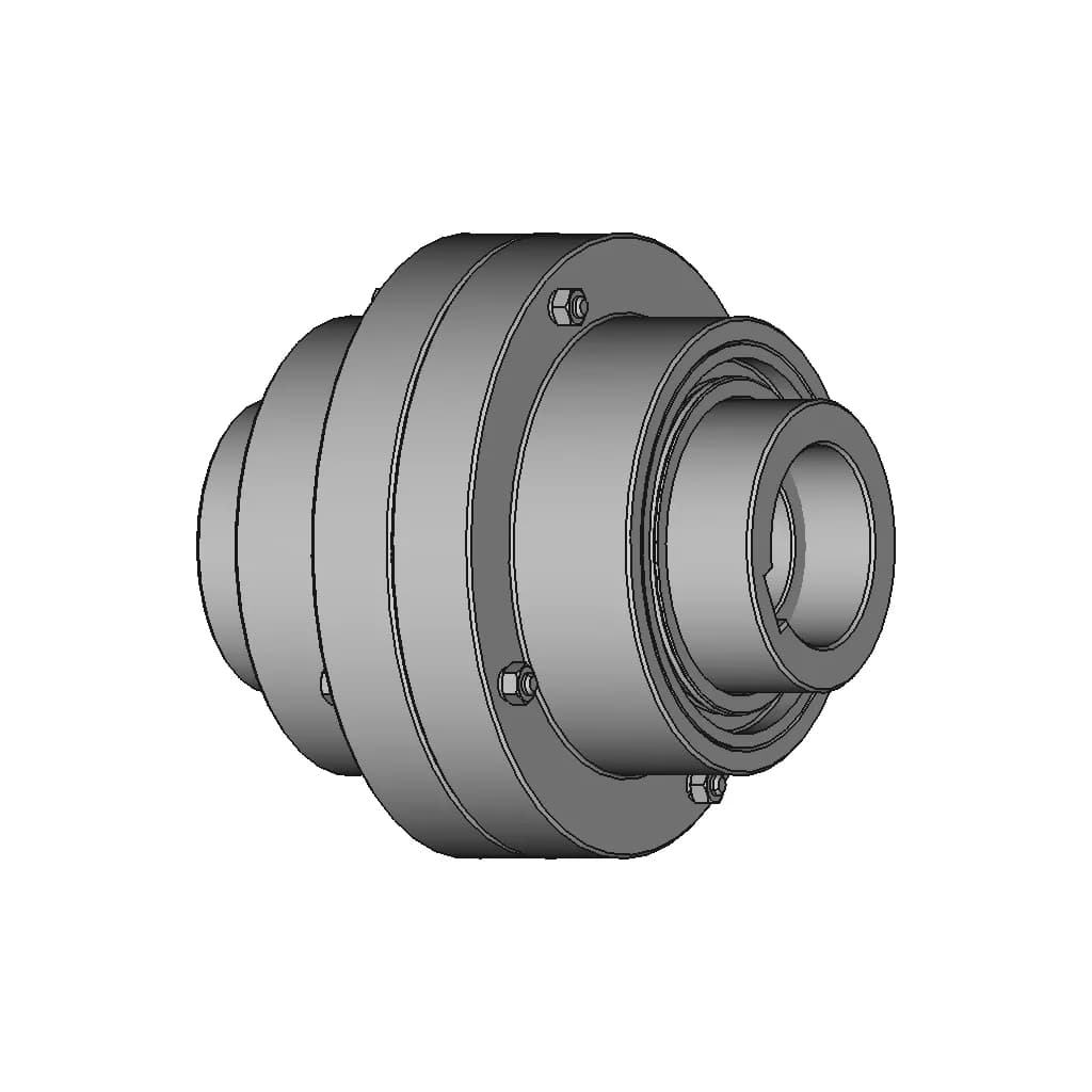 Gear Coupling 2500Nm D 60Mm 1 | CAD Model for Energy Systems_60_30_degree_snapshot