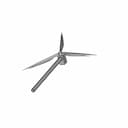 Wind Turbine 48 | CAD Model for Energy Systems_60_30_degree_snapshot