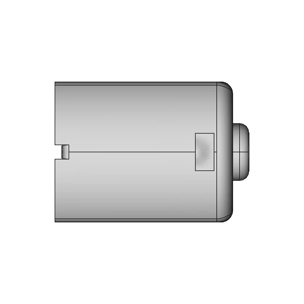 Dc Motor 190 | CAD Model for Energy Systems_0_270_degree_snapshot