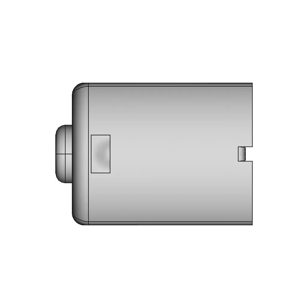 Dc Motor 190 | CAD Model for Energy Systems_0_90_degree_snapshot