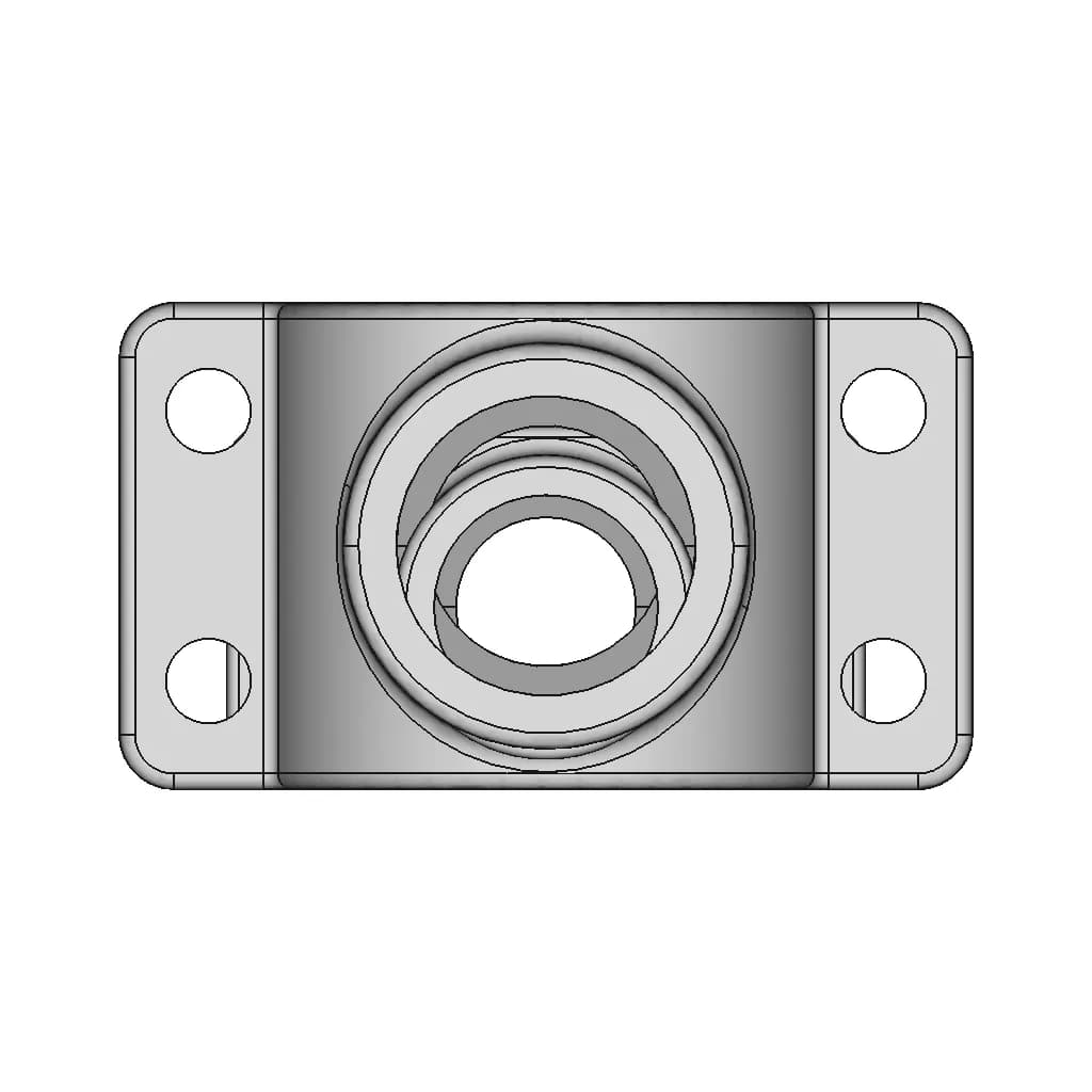 Piping Threaded Side Conn Clamp O1 X O1 | CAD Model for Energy Systems_270_0_degree_snapshot