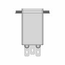 Power Jack With Fuse Holder 1 | CAD Model for Energy Systems_0_90_degree_snapshot
