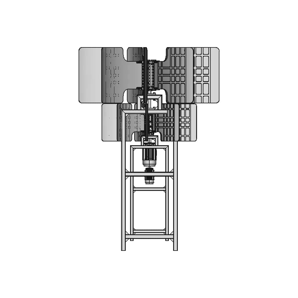 Ruzgar Turbini Wind Turbine Free Energy 1 | CAD Model for Energy Systems_0_90_degree_snapshot