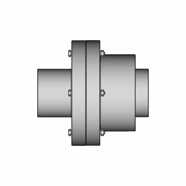 Gear Coupling 2 2500Nm D 60Mm 1 | CAD Model for Energy Systems