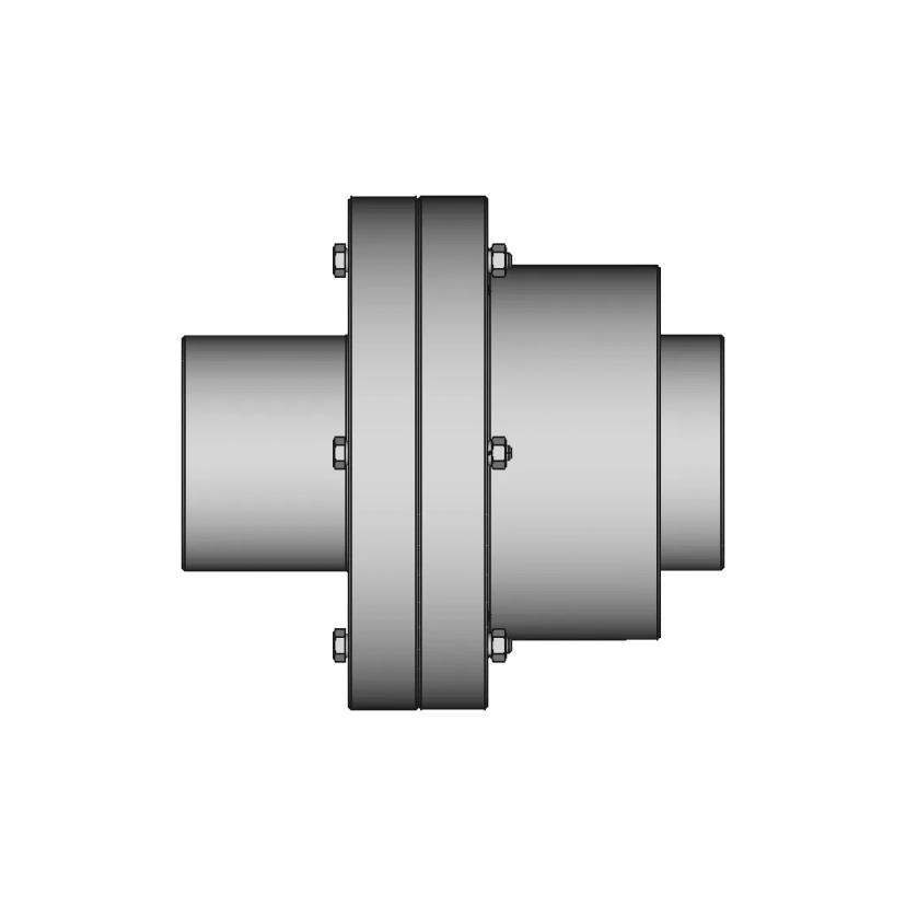 Gear Coupling 2 2500Nm D 60Mm 1 | CAD Model for Energy Systems