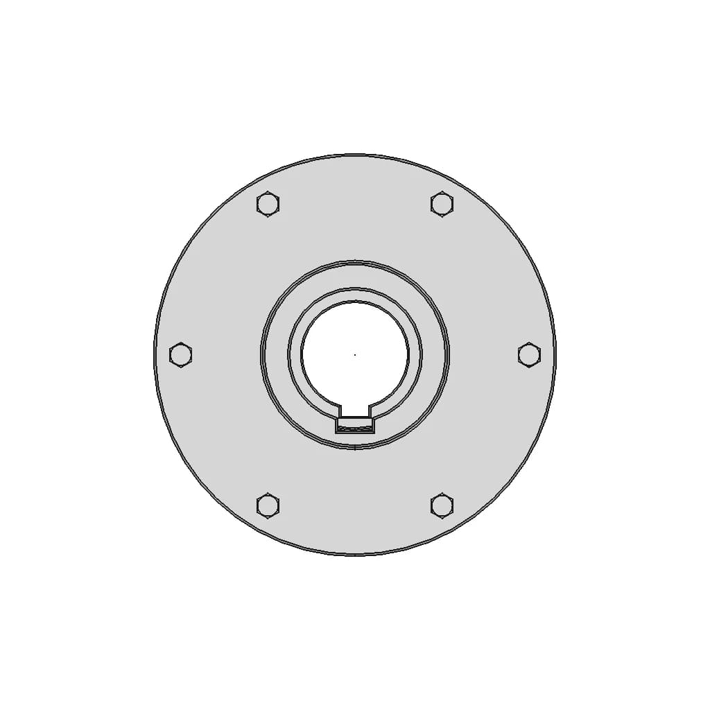Gear Coupling 2 2500Nm D 60Mm 1 | CAD Model for Energy Systems_0_270_degree_snapshot