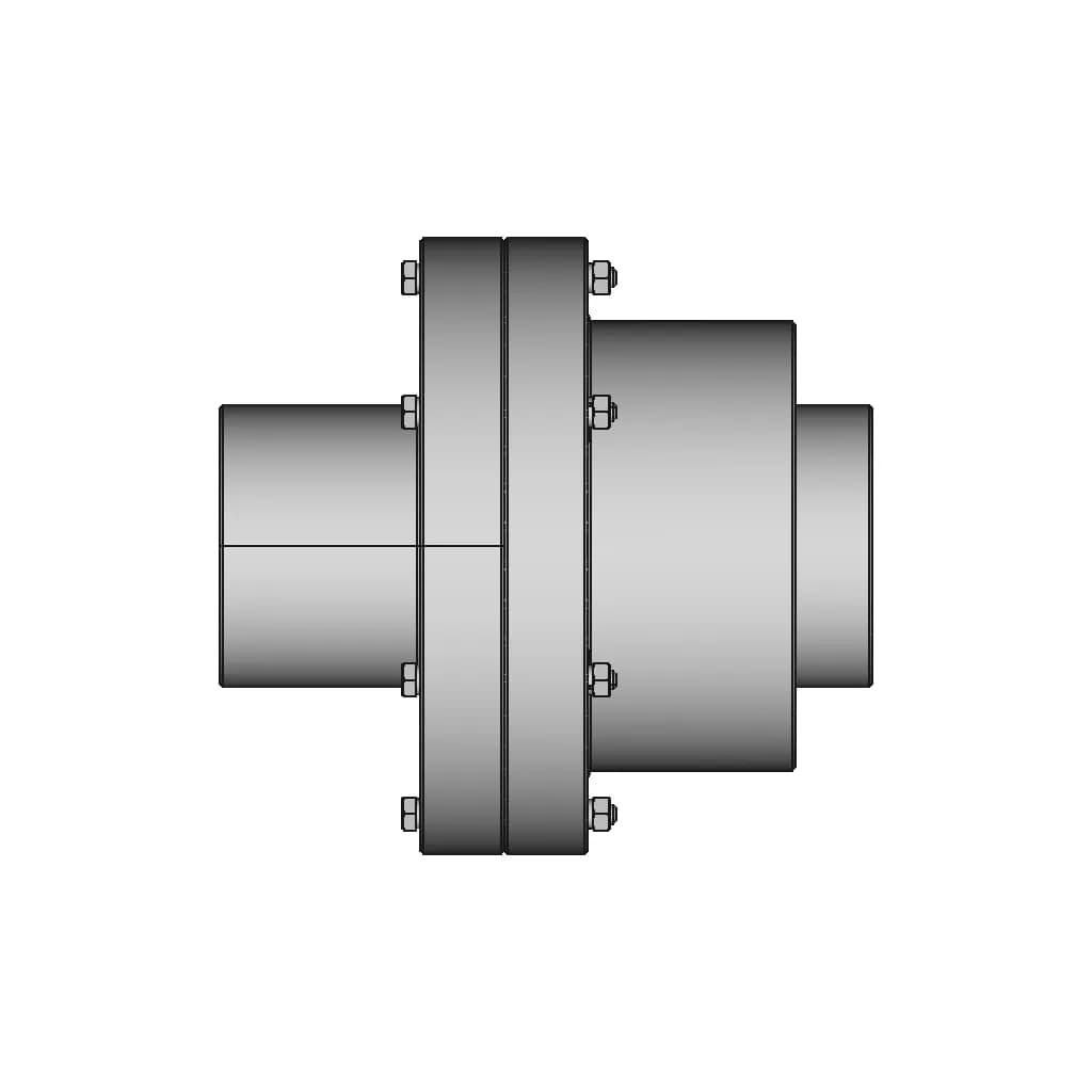 Gear Coupling 2 2500Nm D 60Mm 1 | CAD Model for Energy Systems_90_0_degree_snapshot