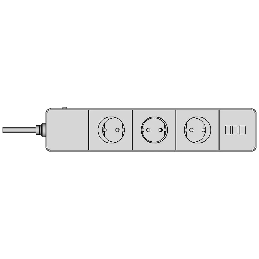 Eve Energy Strip 1 | CAD Model for Energy Systems_90_0_degree_snapshot