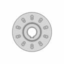 Elastic Sleeve Pin Coupling With A Torque Of | CAD Model for Energy Systems_0_270_degree_snapshot