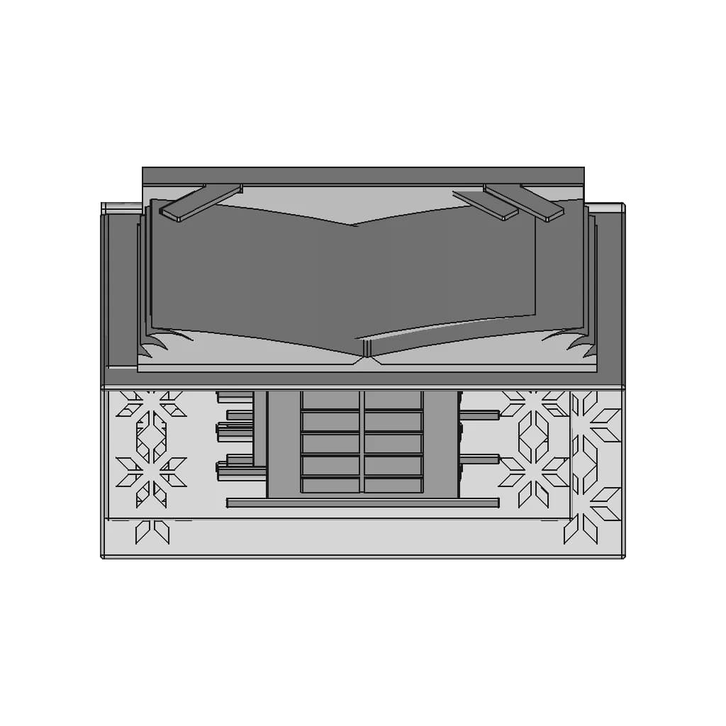 3D Printable Bookholder With Adjustable Inclination And Solar | CAD Model for Energy Systems_270_0_degree_snapshot