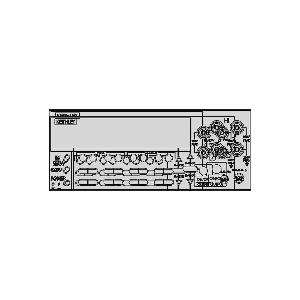 Keithley Source Measure Unit Smu 2400 1 | CAD Model for Energy Systems_0_0_degree_snapshot