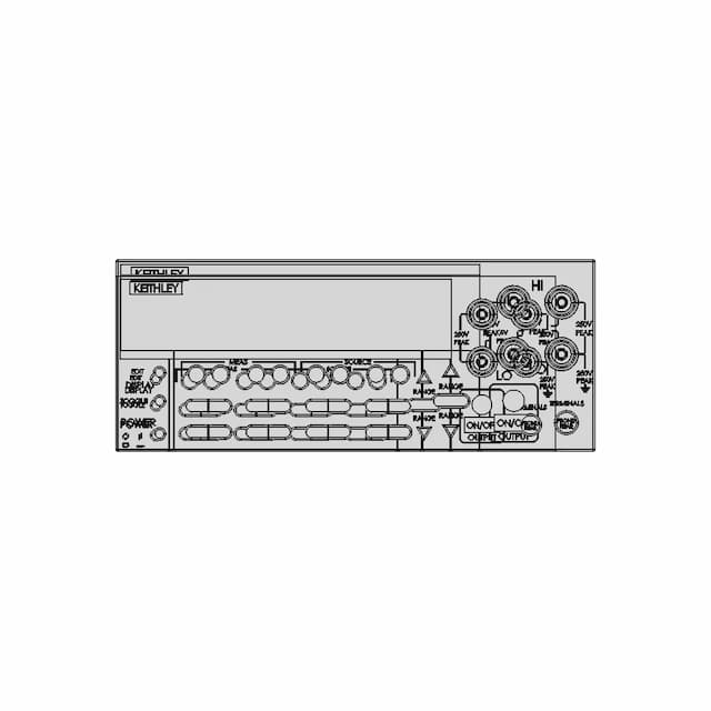 Keithley Source Measure Unit Smu 2400 1 | CAD Model for Energy Systems