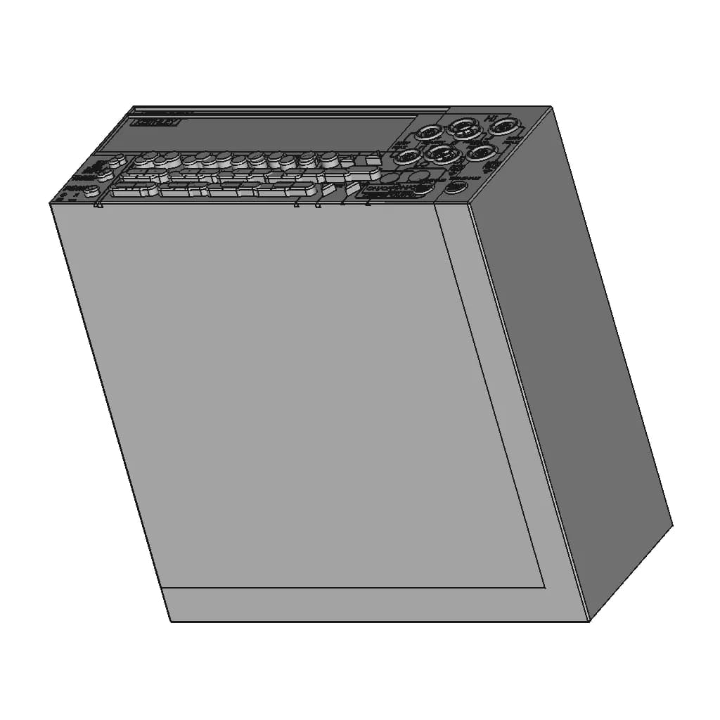 Keithley Source Measure Unit Smu 2400 1 | CAD Model for Energy Systems_60_30_degree_snapshot