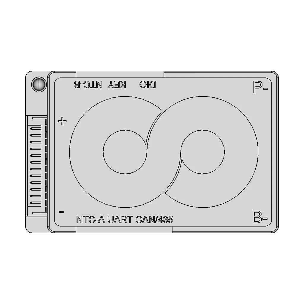 Daly Smart Bms H Series 13S 60A 1 | CAD Model for Energy Systems_270_0_degree_snapshot