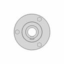 Rigid Flange Coupling 1000Nm D55Mm 1 | CAD Model for Energy Systems_0_270_degree_snapshot