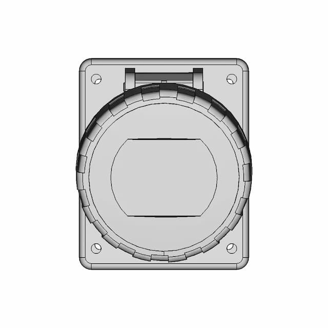 16A Ip67 Tomada Outlet 1 | CAD Model for Energy Systems