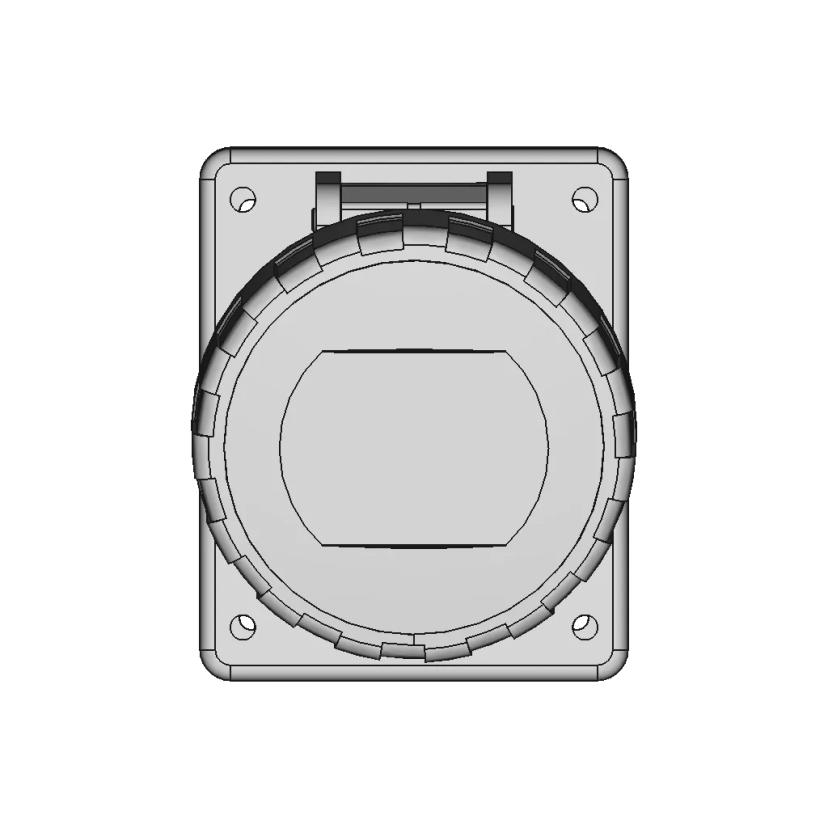 16A Ip67 Tomada Outlet 1 | CAD Model for Energy Systems
