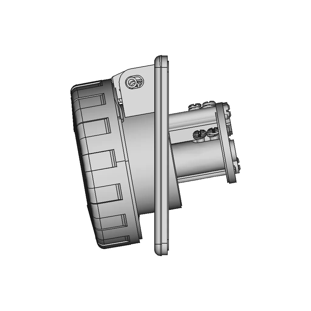 16A Ip67 Tomada Outlet 1 | CAD Model for Energy Systems_0_90_degree_snapshot