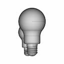 Electric Bulb 10 | CAD Model for Energy Systems_0_0_degree_snapshot