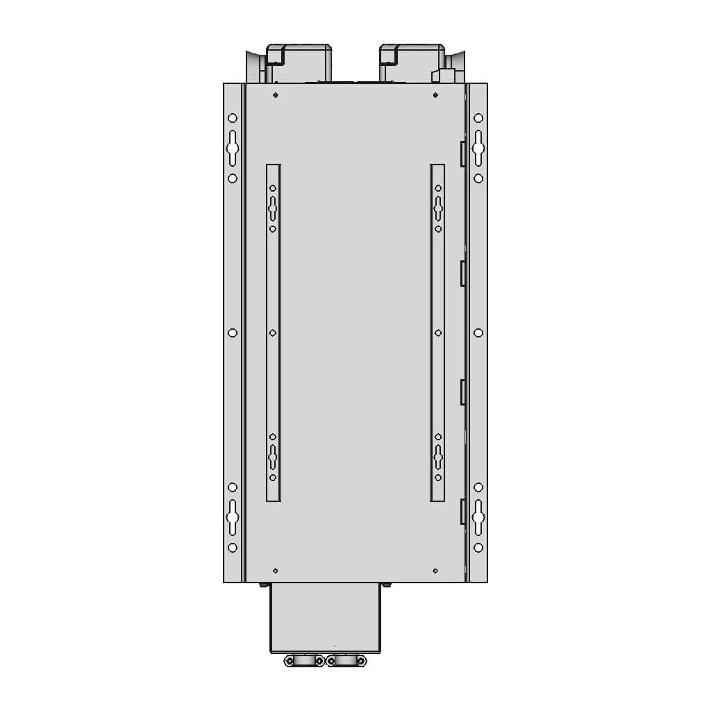 2000 Watt 3000 W Pure Sine Inverter Charger | CAD Model for Energy Systems_90_0_degree_snapshot