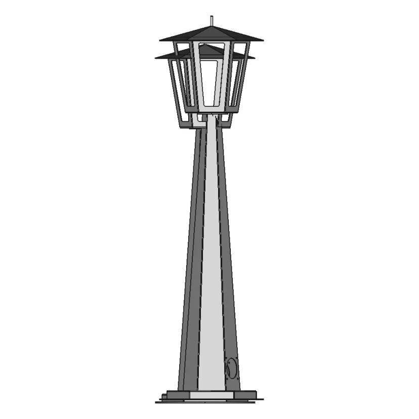 Garden Light 12 | CAD Model for Energy Systems