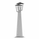 Garden Light 12 | CAD Model for Energy Systems_0_270_degree_snapshot