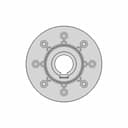 Elastic Sleeve Pin Coupling 6 | CAD Model for Energy Systems_0_270_degree_snapshot