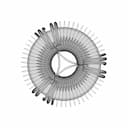 Hf 3 Phase Choke 1 | CAD Model for Energy Systems_0_0_degree_snapshot