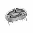 Hf 3 Phase Choke 1 | CAD Model for Energy Systems_60_30_degree_snapshot