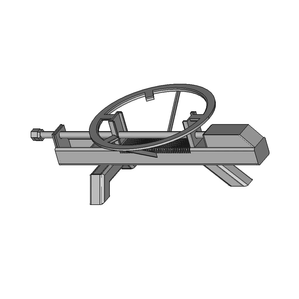 Waste Oil Gasification Furnace 1 | CAD Model for Energy Systems_60_30_degree_snapshot
