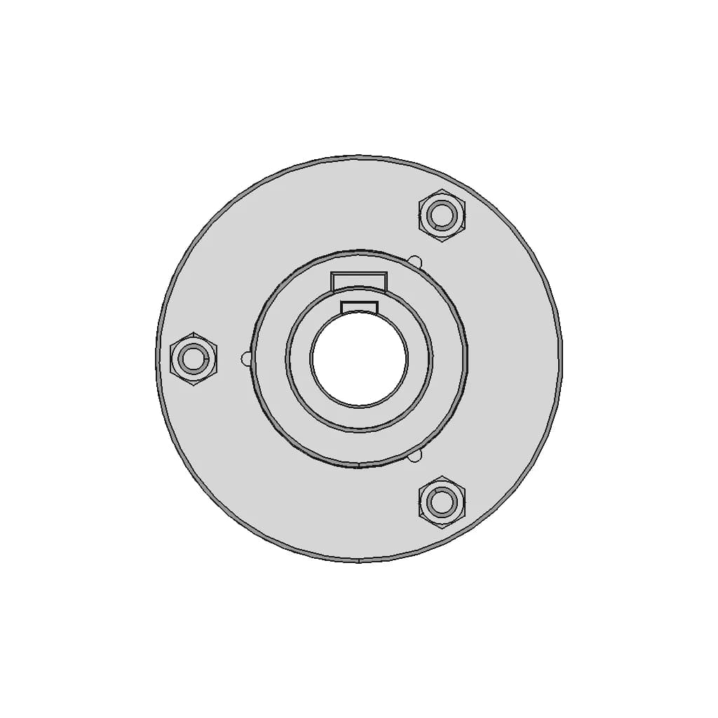 Rigid Flange Coupling 17 | CAD Model for Energy Systems_0_270_degree_snapshot